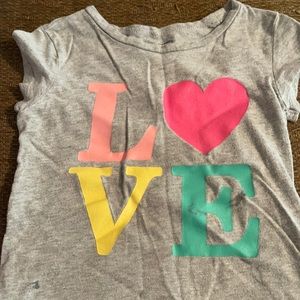 3t LOVE shirt